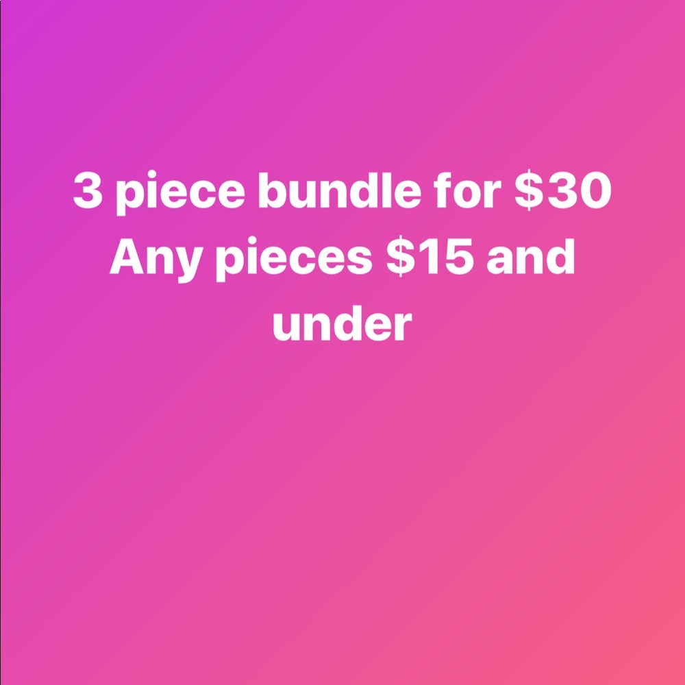 Bundle deal!